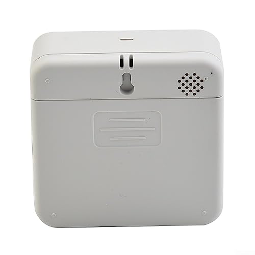 Digitaler Temperatur- und Luftfeuchtigkeitsmonitor, Tuya Smart Home Wifi Drahtlose Verbindung Innen-Außenthermometer mit Zeit- und Datumsanzeige – Bild 4
