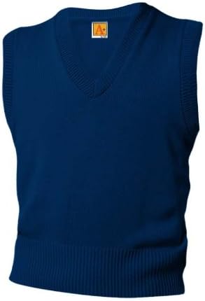 A+ Youth & Adult School Uniform V-Neck Sweater Vest