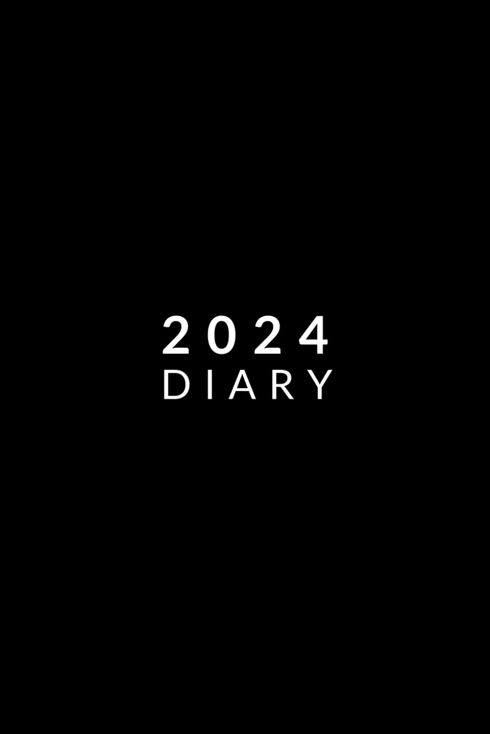 2024 Diary Week to View Diary, with a simple, clean, modern design