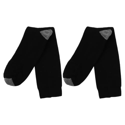 DIKACA 1 Pair USB Charging Heating Socks Double-Sided Heated Stockings for Winter, Cotton and Polyester Material, Keep Warm Thermal Socks with Fashionable Appearance