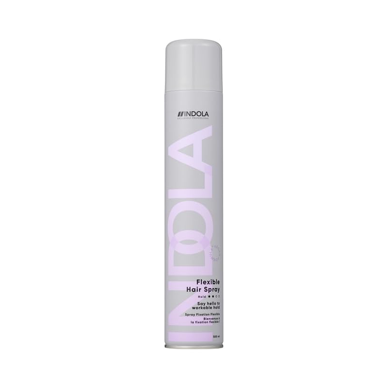 Indola Laca De Fijación Flexible 500ml | Fijación de aspecto natural