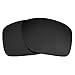 Best SEEK OPTICS Replacement Lenses Oakley FLAK JACKET XLJ - Polarized Black