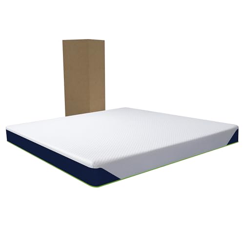 La mejor comparación de Colchon King Size Walmart para comprar hoy. 45 DR JOOHN Colchón Zen Memory Foam King Size 20 CM | Semi-Firme | Colchón en Caja | 3 Capas de Espuma de Alta Densidad | Funda Suave y Extraíble | 190 x 200 x 20 cm