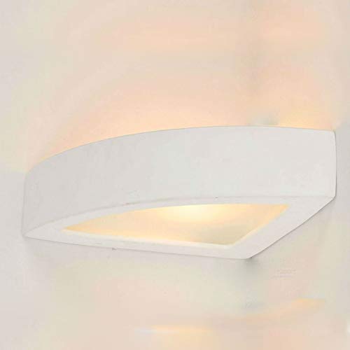 Preisvergleich Produktbild Christyle Wandleuchte, Keramik, 6 cm hoch, Weiß