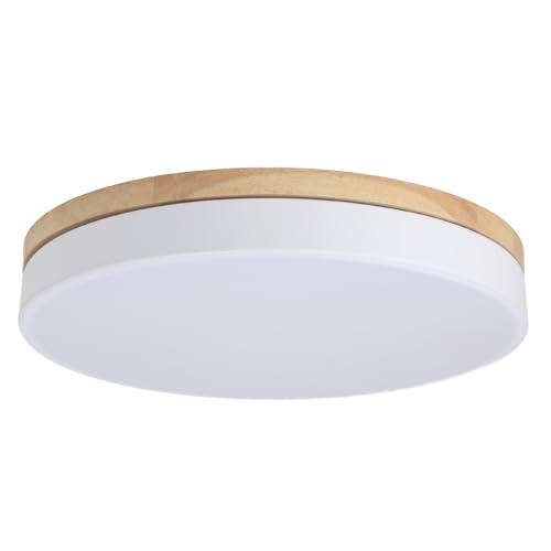 Bewinner Lámpara de Techo LED Empotrada, 2700K-6000K Luz de Techo Moderna Redonda Regulable, Control Remoto de Aplicación, Lámpara de Techo Empotrable de Cocina Moderna para Baño Lavandería