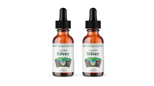 Liquidhealth 2 Fl Oz -2 Pack Colloidal Silver Drop Shot Liquid 10Ppm Supplement Droppers Relief For Skin, Wounds, Itching, Scratches, Eyes And Ears #TOP17