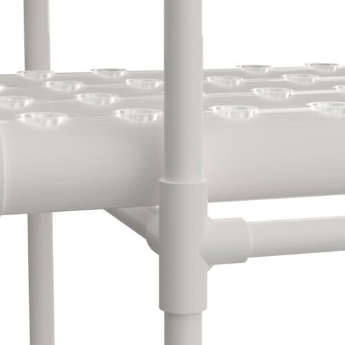 Hydroponique verticale 3 couches 108 positions tour hydroponique 3,5 x 4,5 cm Panier de culture hydroponique Jardin vertical Grow Box Kit complet expérience hydroponique