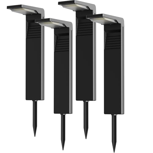 OUSFOT Spot Solaire Exterieur RGB avec 8 Modes de Couleur, 2000mAh Imperméable Lampe Solaire Exterieur Jardin avec 30 LED, Lumiere Solaire Exterieur Pour...