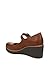 Naturalizer Soul Womens Adore Mary Jane Wedge Shoes Toffee Brown 8.5 W