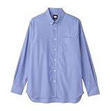 [カンタベリー] R+ L/S STRETCH BD SHIRT 27_リバーブルー S