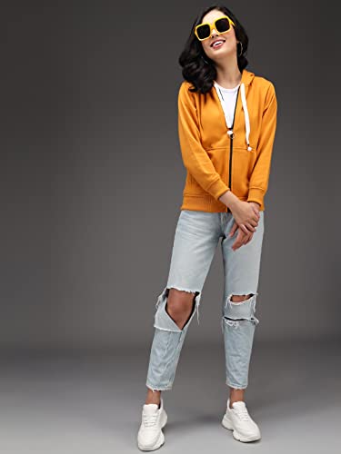 Image of eKools� Women's Fleece Winters Hoodie Sweatshirt Zipper with Pockets (Flee1 Series)