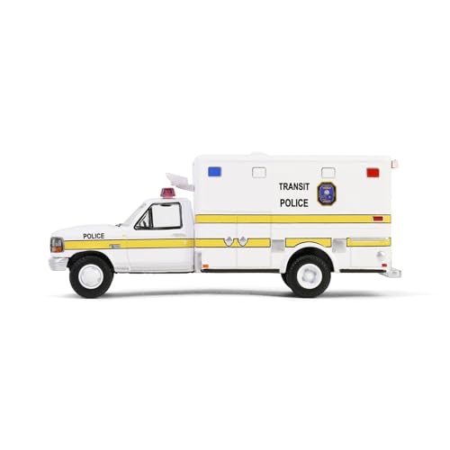 Greenlight 1994 F-350 Ambulancia Policía Washington DC 1:64 miniatura 4