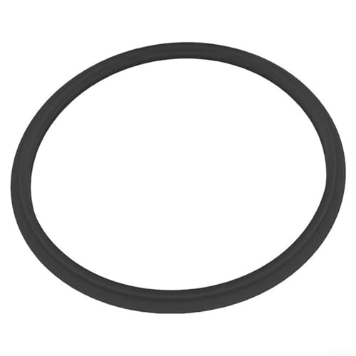 Junta de silicona para tapa de tazón, pieza de repuesto para robot de cocina Monsieur Cuisine Connect 17 x 17 cm, color negro