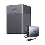 UGREEN NAS DH4300 Plus 4ベイNASバンド UPS 無停電電源装置付属 8GB LPDDR4X メモリ（拡張不可）​​2.5GbE 自動バックアップ ​​NFCワンタッチ接続 ​​ AIアルバム 家庭/オフィス向け ​​2年製品保証（HDD付属なし）