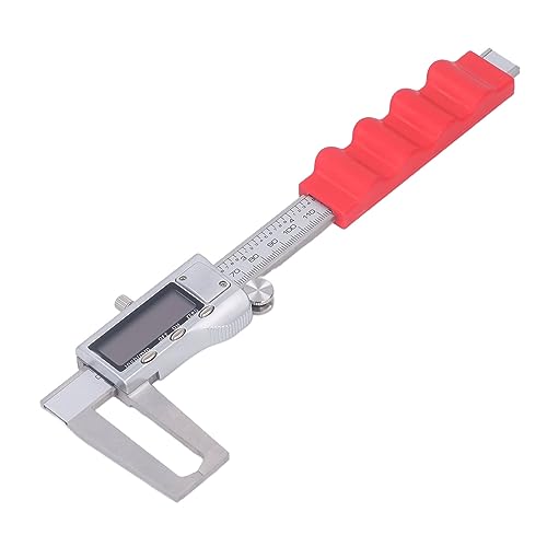 Cocoarm Calibrador Vernier, Calibrador Digital de Acero Inoxidable de 0 a 150 Mm Resolución de 0,01 Mm Herramienta de Medición LCD de Doble Escala para Medición de Profundidad Interior Exterior para