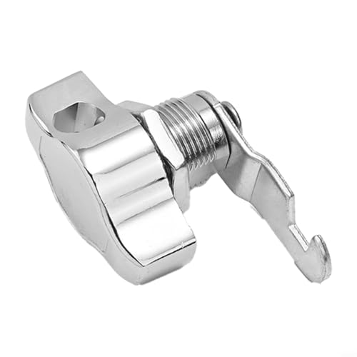 EffiFish Cadenas à came sans clé, en métal, pour un rangement sécurisé au bureau, à l'école ou à la maison, tailles 16-30 mm disponibles (16 mm)