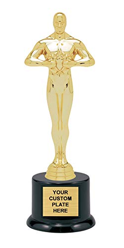 K2AWARDS Oscar Style Worlds Best Trophy with Custom Personalization
