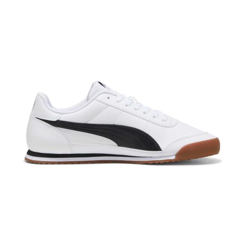 Puma Baskets Unisexes Turino II, Bleu Marine/Alpine Snow-Gum, 39 EU, Puma Gomme à Neige Alpine Bleu Marine, 40 EU