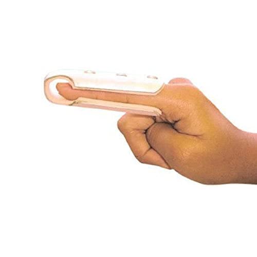 Vijaya Orthocare Cot Finger Splint (Mideum, Silver)
