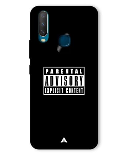 Image of Premium Explicit Case for Vivo Y12 Soft-Touch Metal TPU Back Cover, Shockproof, Designer, Aesthetic Mobile Phone Case (Glossy Finish)