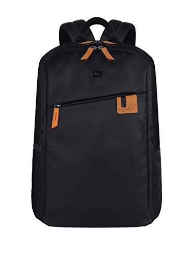 Gear Compact Business 18L Water Resistant Laptop Bag/Backpack/Office Bag for Men/Women-Black