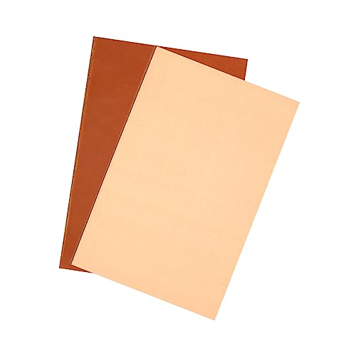 PATIKIL Rame PCB Scheda, 2pz Singolo Lato Rame Rivestito Circuito Scheda Laminato Cilindrico PCB Cuscinetti Prototipo Scheda 20x30 cm, 1,6 mm Spessore per Saldatura Rail Panchina Mulino