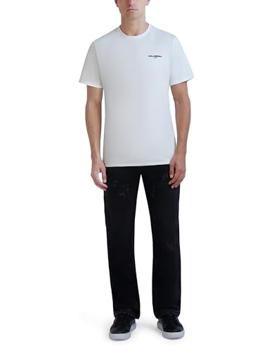 KARL LAGERFELD Men's Distressed Carpenter Denim Pant