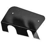 BIUDECO Wandhalter für Kaffeesiebträger in Großer Ausführung aus Stahl mit Abnehmbarem Klebeband Kompatibel für Küchen und Büroaufbewahrung