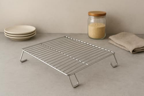 Image of Stainless Steel Grill Rack for Induction, Barbecue Grilling Accessory
