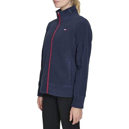 Tommy Hilfiger Women's Polar Fleece Stand Collar Full Zip Jacket3