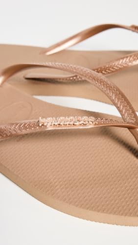 Havaianas Women's Slim Square Logo Pop Up Flip Flops4