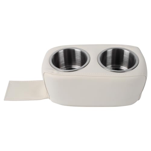 Support-gobelet double en acier inoxydable pour ponton et yacht d'exception