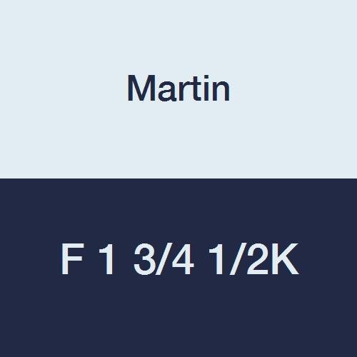 Martin F 1 3/8 3/8K Quick Disconnect Bushing, Class 30 Gray Cast Iron, Inch, 1.37" Bore, 4.437" OD, 3.62" Length