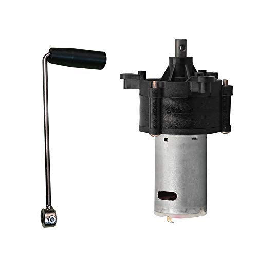 Miniatur Wind Hydraulische Generator Handkurbel Manuelle Dynamotor Motor W/Griff DC6V 12 V 24 V für DIY Auto Modell Cover