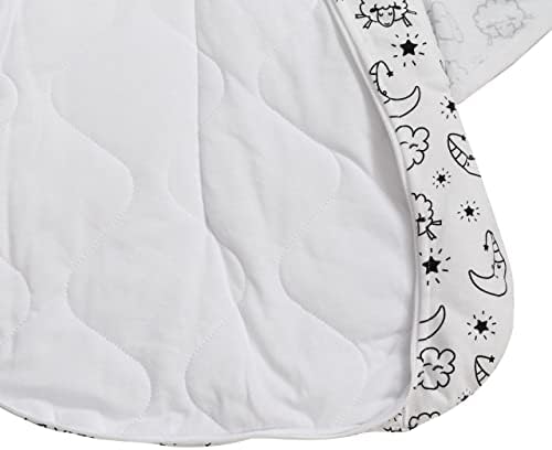 MKW Babies 100% Cotton Baby Swaddle Sleeping Bag ¨C Autumn Winter Sleep Sack, Best Product for Long Night Sleep, Excellent Gift for 0-6 Months (3-6 Month, 3.5 Tog)