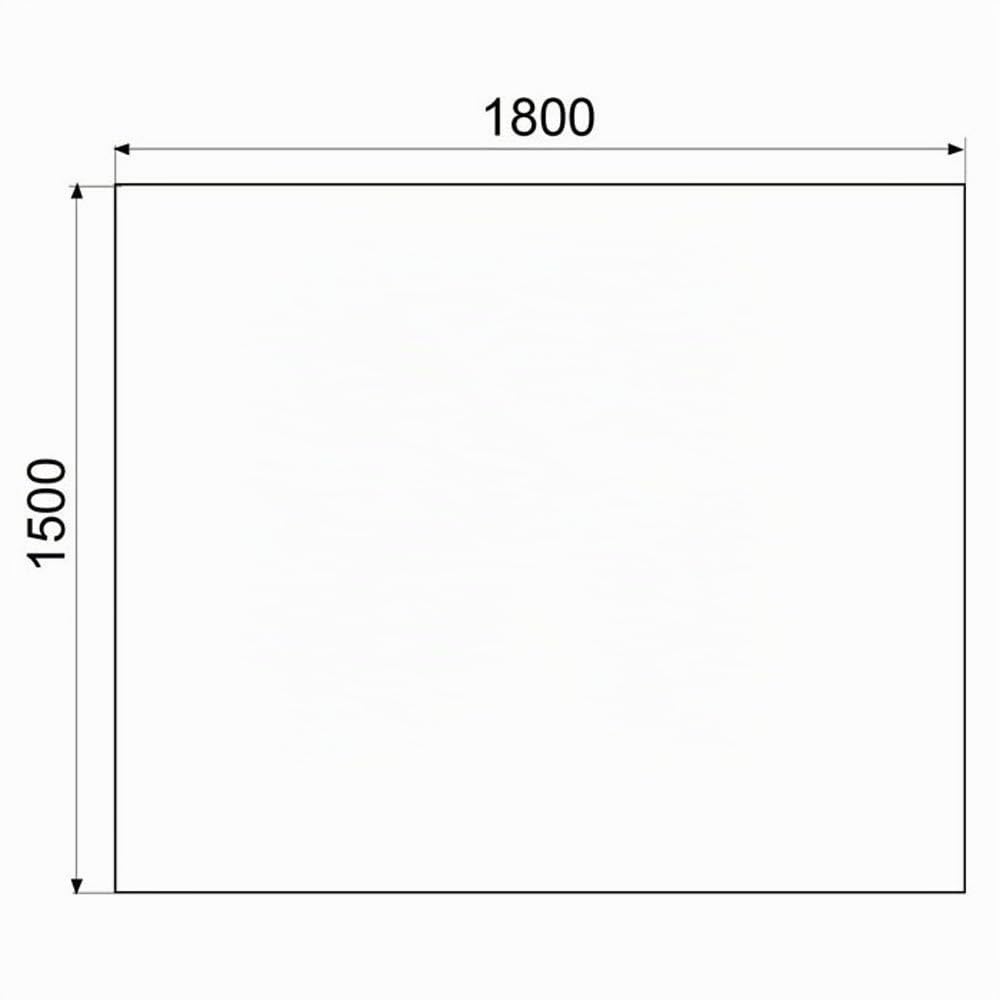 Wirquin M30880 - Manta para plato de ducha geotextil 150 x 180 cm
