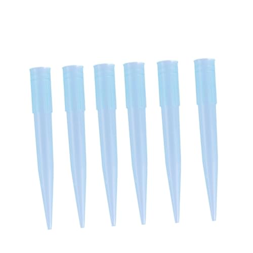 CHILDWEET 500pcs Liquid Pipettor Tip Lab Pipette Tips Pipette Nozzle Premium Pipettor Tip Universal Pipette Tips Lab Pipettes Conical Pipette Tips for Lip Gloss 1000ul Pipettor Tip Blue