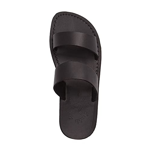 Aviv - Leather Double Strap Sandal - Mens Sandals3