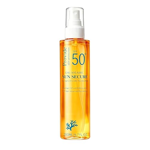 Eau Solaire Sun Secure SPF50 Spray Lightweight Sun Protection Mist 6.7oz