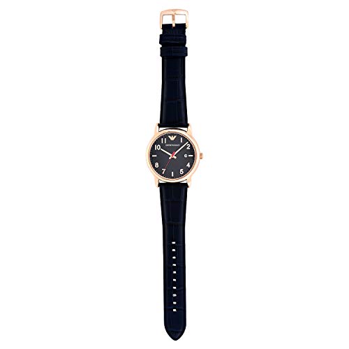 Image of Emporio Armani Men's Three Hand, Automatic or Chronograph Watch with Stainless Steel or Leather Band
