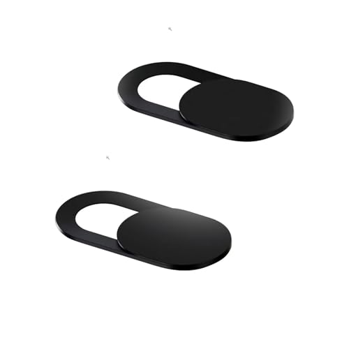 Cache Webcam Ultra-Mince, Protection de Caméra pour Smartphones, Ordinateurs et Tablettes (Lot de 2 pièces)