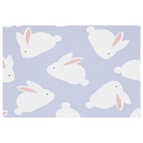 Set de table en tissu Oxford lavable pour protéger la table des assiettes chaudes - 2