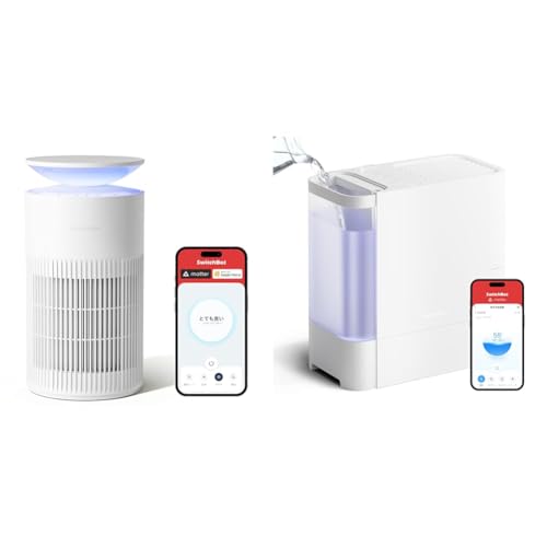 �y�Z�b�g�����zSwitchBot ��C����@ �y�b�g �E�L �É� - �� ���L ���� �W���� �ԕ� �����ё΍� �^�C�}�[�@�\ Alexa Google Home Siri�ɑΉ� + �y�~�̊����E�ߓd�΍�z������ �C���� Alexa ��e�� - 4.5L 