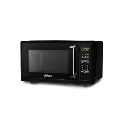 COMMERCIAL CHEF 0.9 Cubic Foot Microwave
