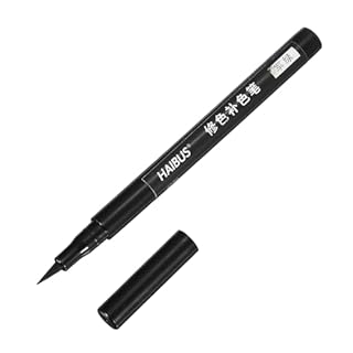 PATIKIL 5.71 Inches Fabric Marker Pen, Fabric Brush Point Marker Quick Dry Waterproof for DIY Canvas Denim Linen Clothing Color Repairing, Army Green 2