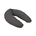 Doomoo Basics – Comfy Big Tetra Grey Coussin de Grossesse Multi-Usages – Grand Coussin d’Allaitement et de Maternité – pour Dormir, Allaiter et se Relaxer – Rempli de Microbilles avec Housse Lavable