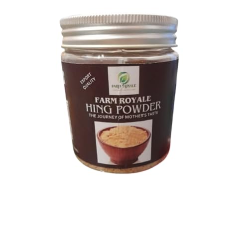 Farm Royale Asafoetida-Hing Powder Heeng -Fragrant & Fresh Incense - 100g