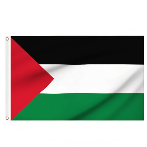 Flag 5ft x 3ft Large Flags with Brass Eyelets Vivid Colours for Inside and Outdoor Garden Solidarity Day Decorations