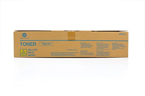 Toner jaune TN213Y original Konica Minolta résout les traces d'impression sur Vivid Office