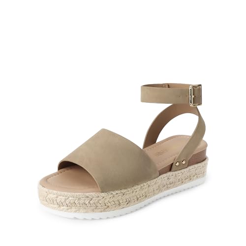 Image of DREAM PAIRS Women's Platform Espadrilles Casual Ankle Strap Wedge Sandals Comfortable Dressy Summer Shoes